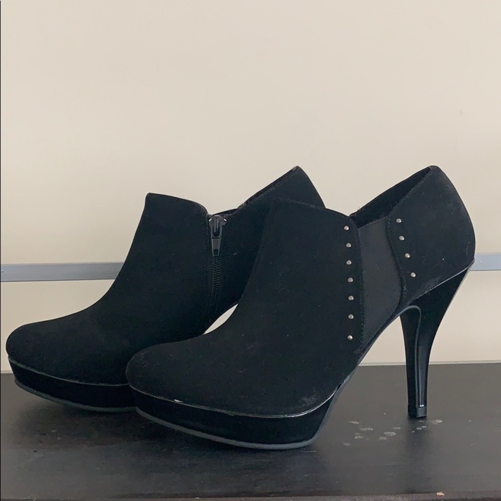 Black booties